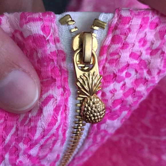 SOLD π€NWT TARGET LILLY PULITZER 2015 NEON PINK SHIFT DRESS SIZE L 10-12π€ - Picture 12 of 16